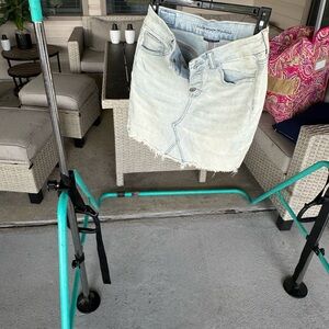 American Eagle Outfitters Light Blue Denim Skirt